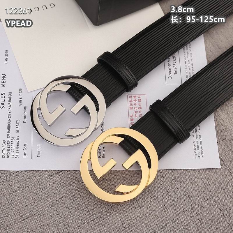 Gucci belt 38mmX95-125cm 8L24